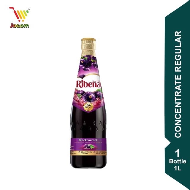 Ribena Concentrate Regular Blackcurrant 1l Kl And Selangor Delivery Only