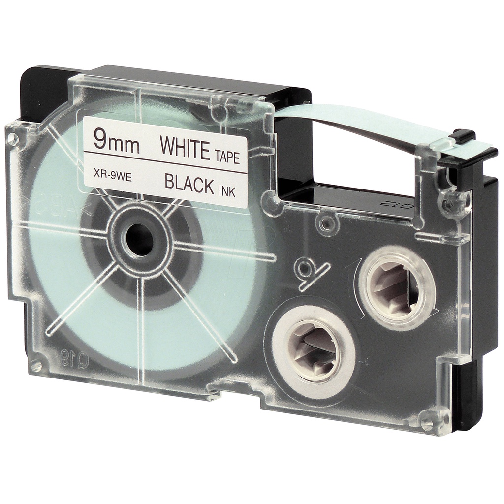 CASIO XR-9WE1 EZ-Label Printer Tape Cartridge 9mm White | Shopee Malaysia