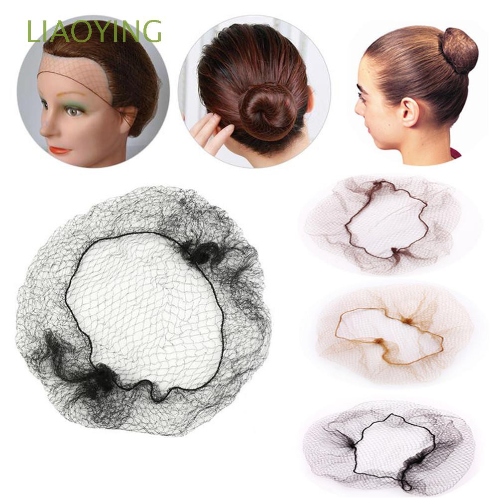 10 30 Pcs Hot Sale Ballet Snood Elastic Edge Fine Mesh Invisible