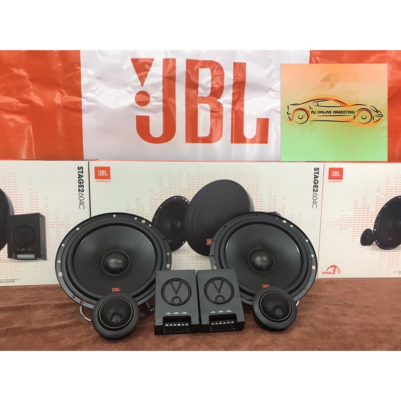 JBL Stage 2 604C 6.5inch Component Car Audio Speaker | Shopee Malaysia
