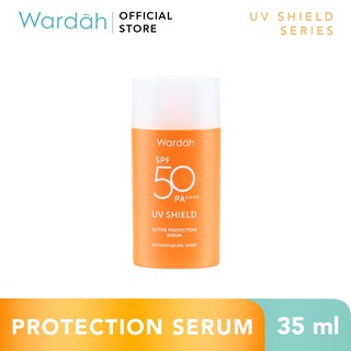 Image of Wardah UV Shield Active Protection Serum Sunscreen SPF50 PA++++ (35ml)