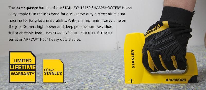 stanley aircraft aluminum stapler