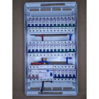 DB BOX 39-42way Three Phase (Full set) Maxguard MCB 6A-20A + ELCB 63A ...