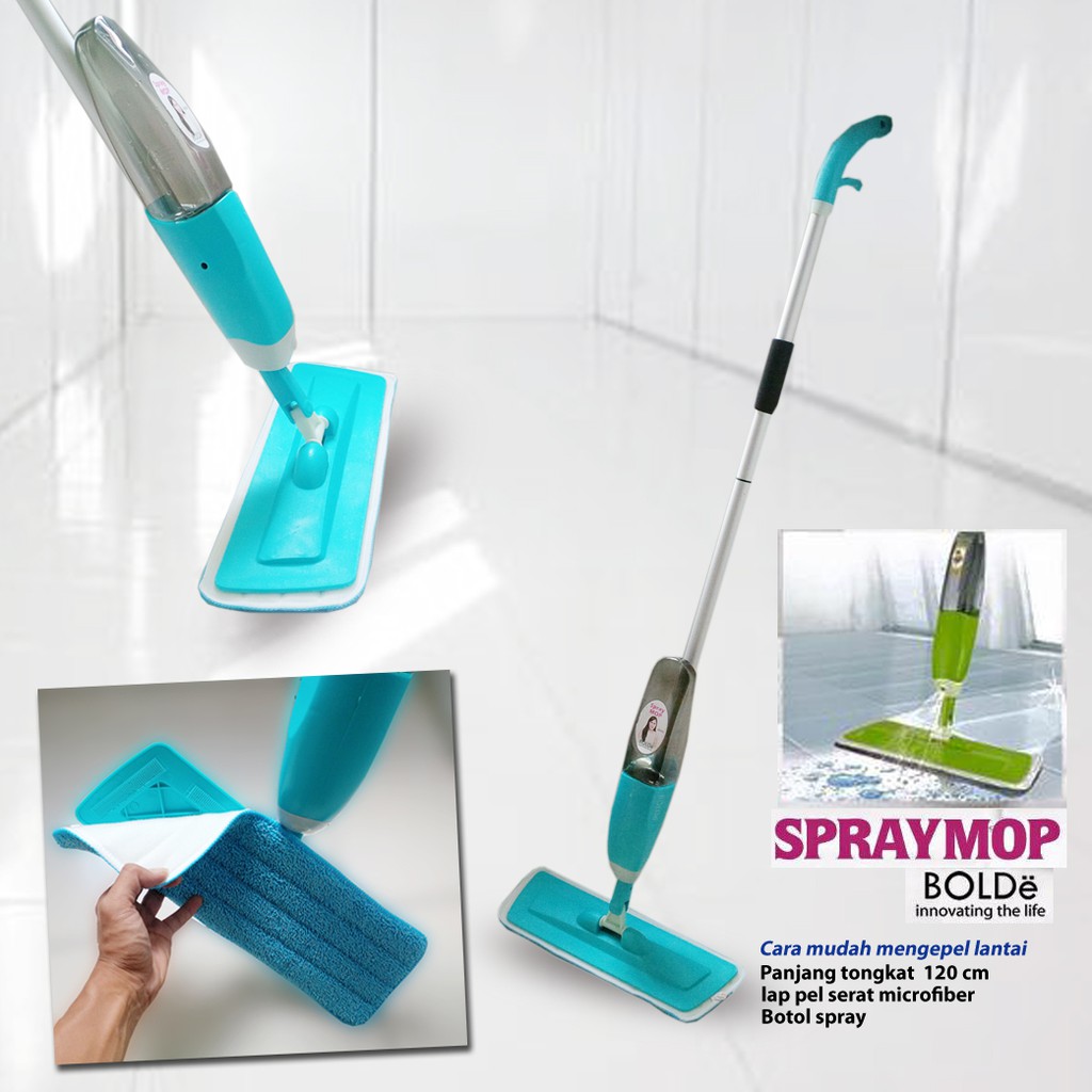 Easy Spray Mop with Microfiber Pad Mop Shopee Malaysia