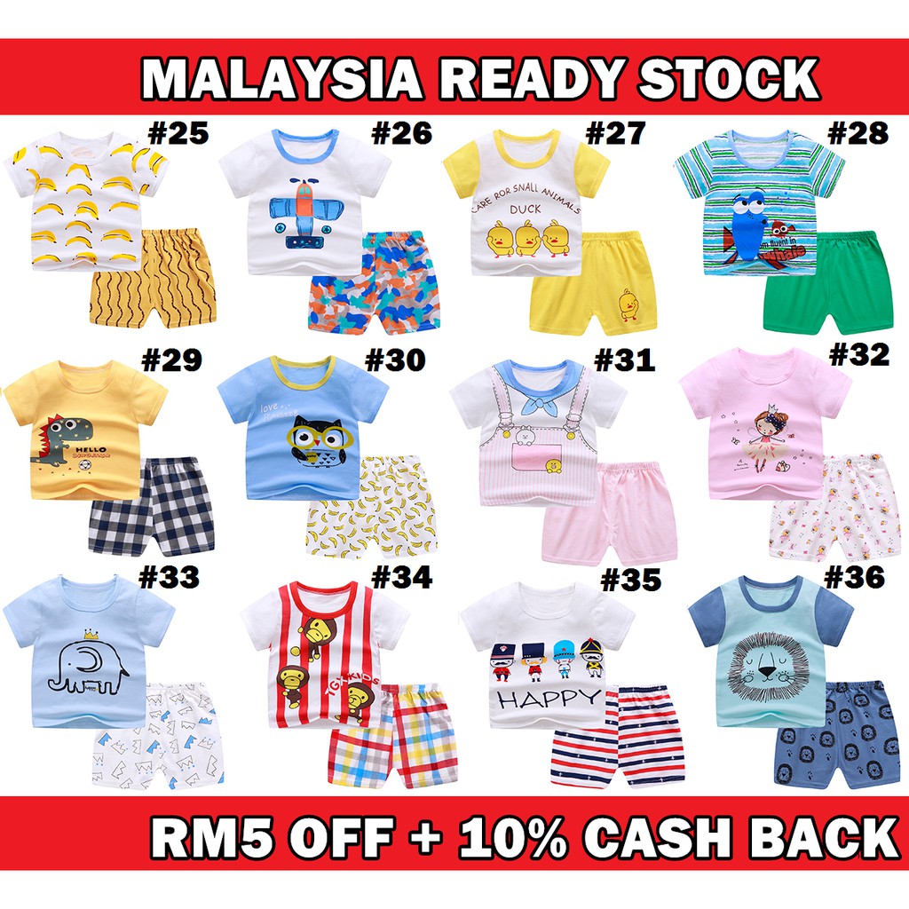  Baju  Baby Baby Clothes Baju  Budak Baju  Bayi  Set  24 36 