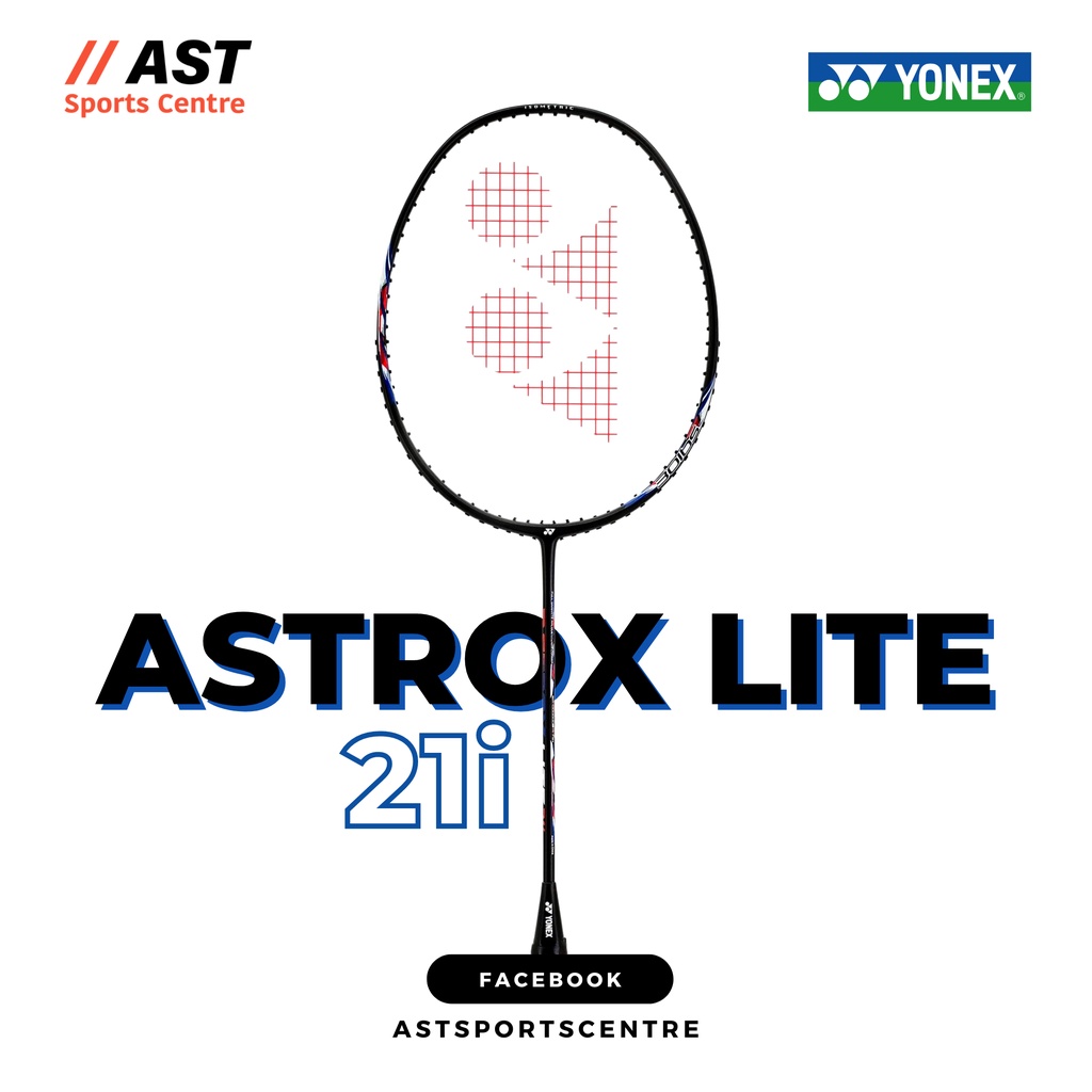 YONEX Astrox Lite 21i Badminton Rackets (Original) | Black | FREE Yonex ...