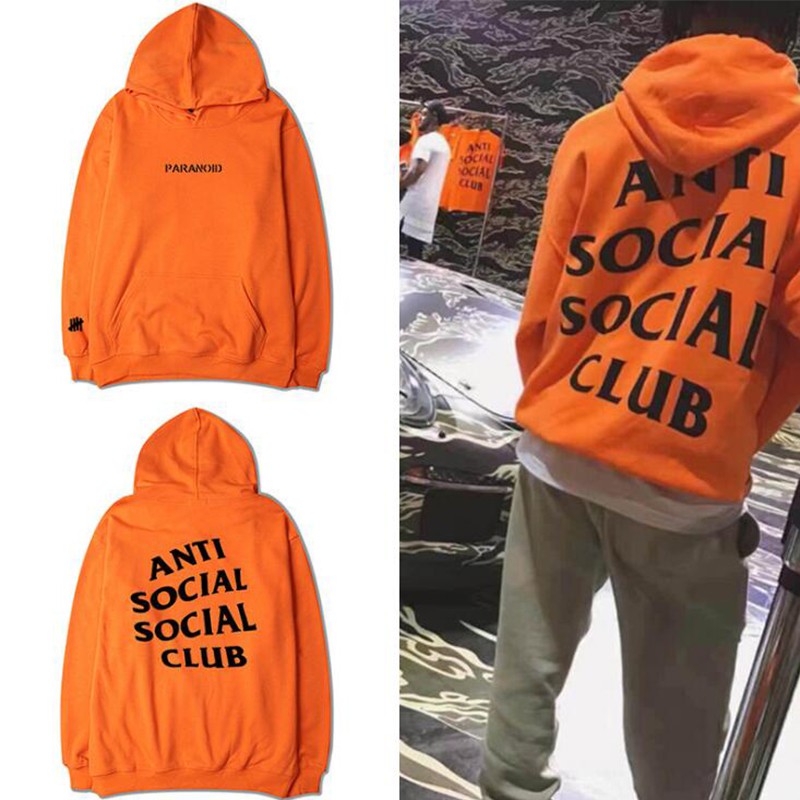 assc orange hoodie