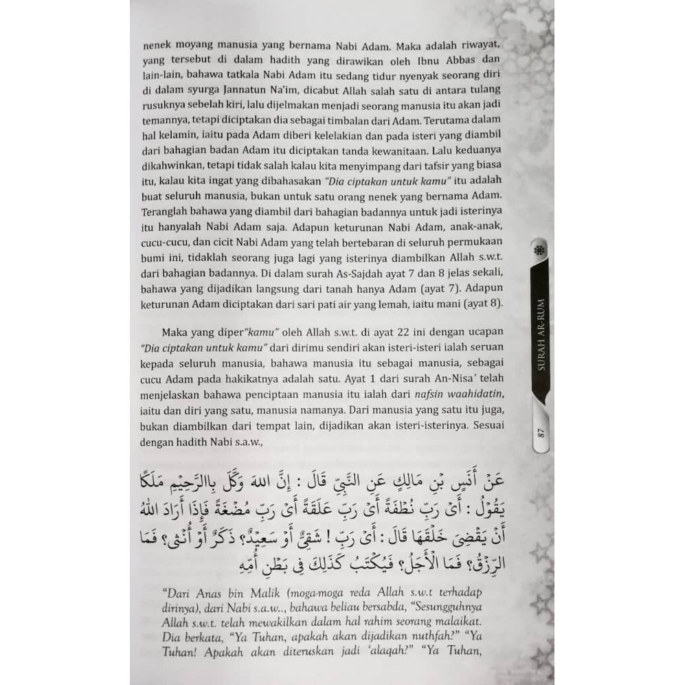 Tafsir Al Azhar Tafsir Surah As Sajdah Luqman Dan Juzuk 21 Al Quran Tafsir Hamka Pgmall 6486