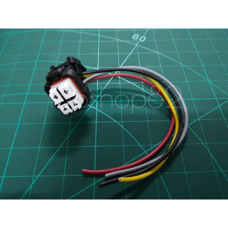 Perodua Myvi/Kelisa/Kenari/Kembara/Alza Fuel Pump Socket Connector 4