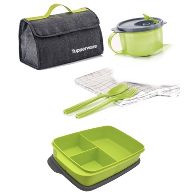 Tupperware My Smart Lunch Set with Bag - Full Set 1 set Choose Package