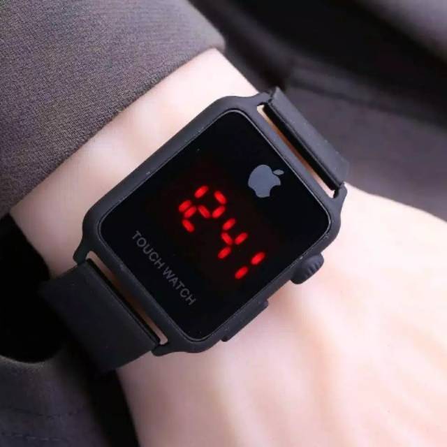 Apple Watch Iphone Rubber Touch Schreen Watches Shopee Malaysia 