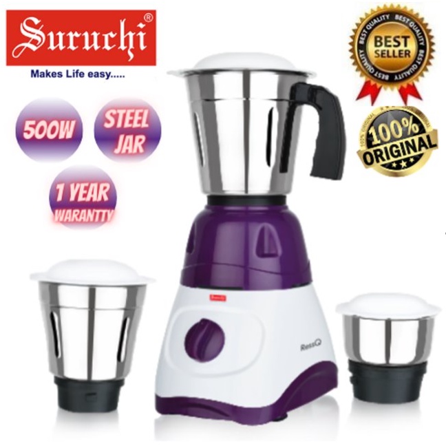 MALAYSIA ] 500W 3 PCS/SET BLENDER JENAMA ORIGINAL SURUCHI / Electric