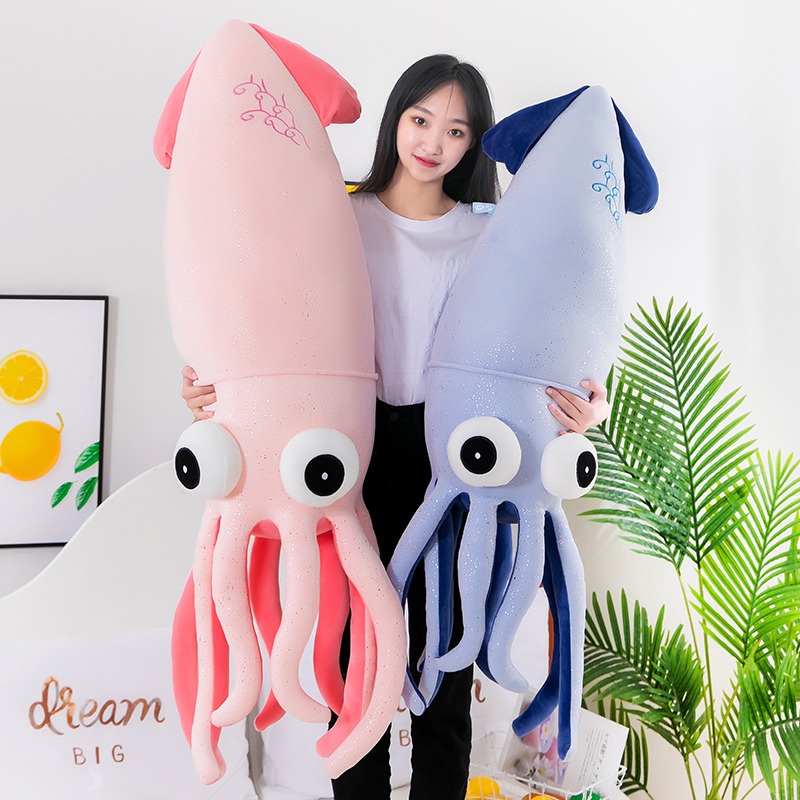 Squid Stuffed Toy Octopus Doll plush toy (TIKTOK) Sotong patung cute and angry doll girl simulation