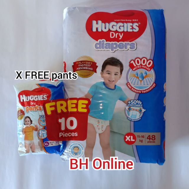 huggies xxl size