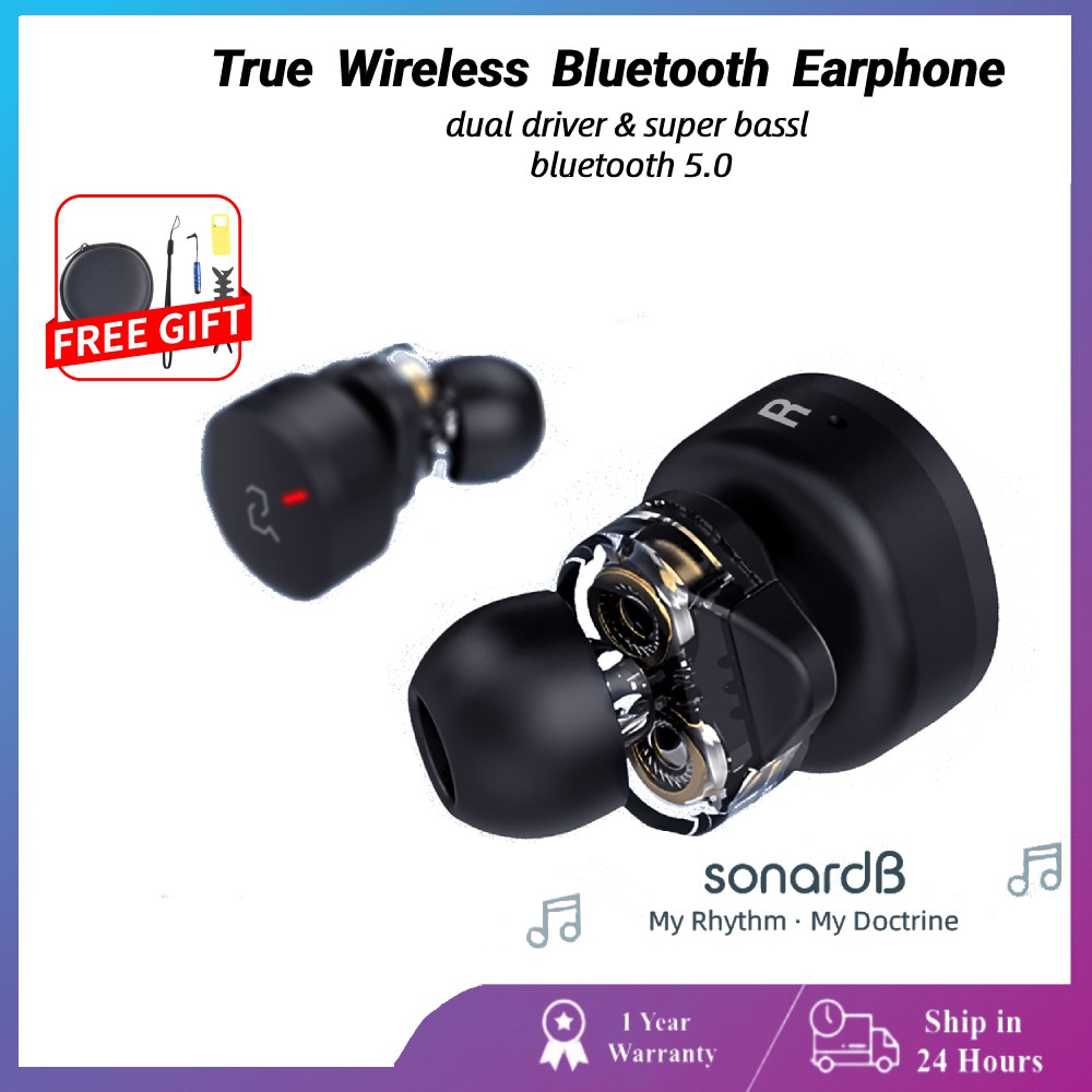 dual driver tws earbuds