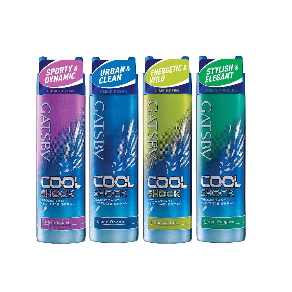 Gatsby Deodorant Perfume Spray 175ml Shopee Malaysia