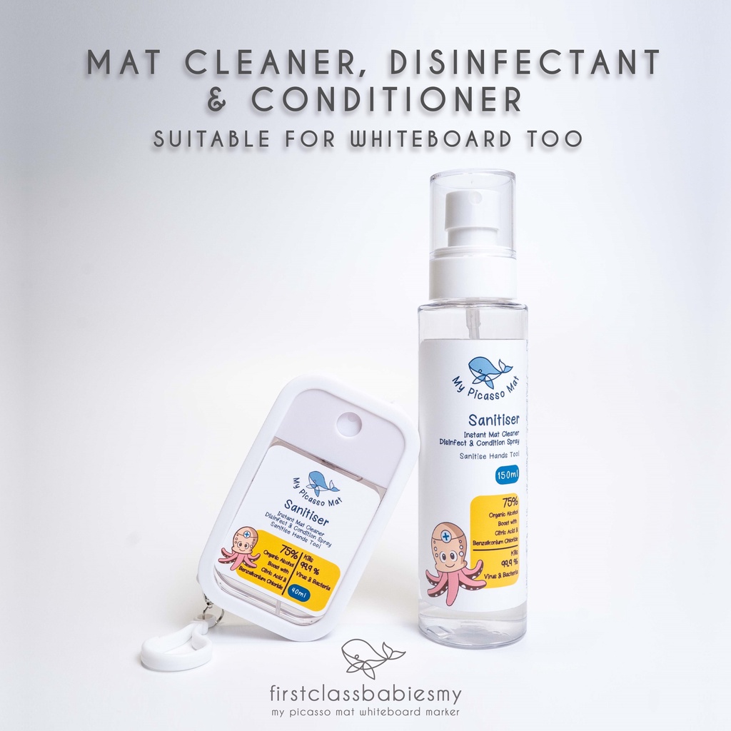 My Picasso Mat Cleaner, Disinfectant and Conditioner For Silicone Mat and Whiteboard ( Hand