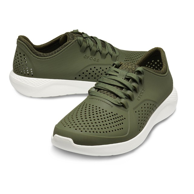 crocs men green