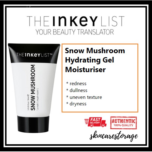 the inkey list snow mushroom moisturiser