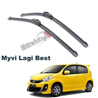 Perodua Myvi Lagi Best High Quality Soft Silicone Wiper 