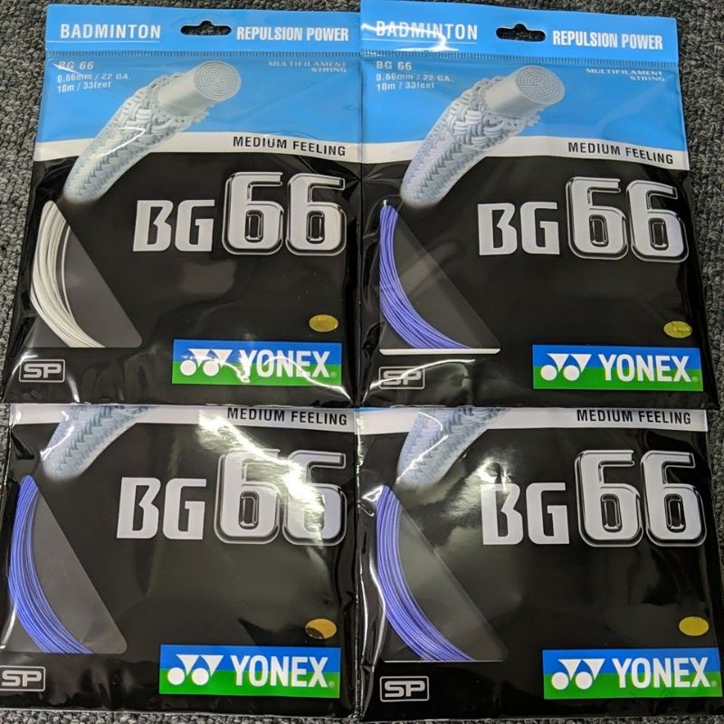 Yonex BG66 Badminton String | Shopee Malaysia