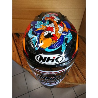 NHK Glossy Samurai 2020 Limited Edition Double Visor Helmet Haikal Koi ...