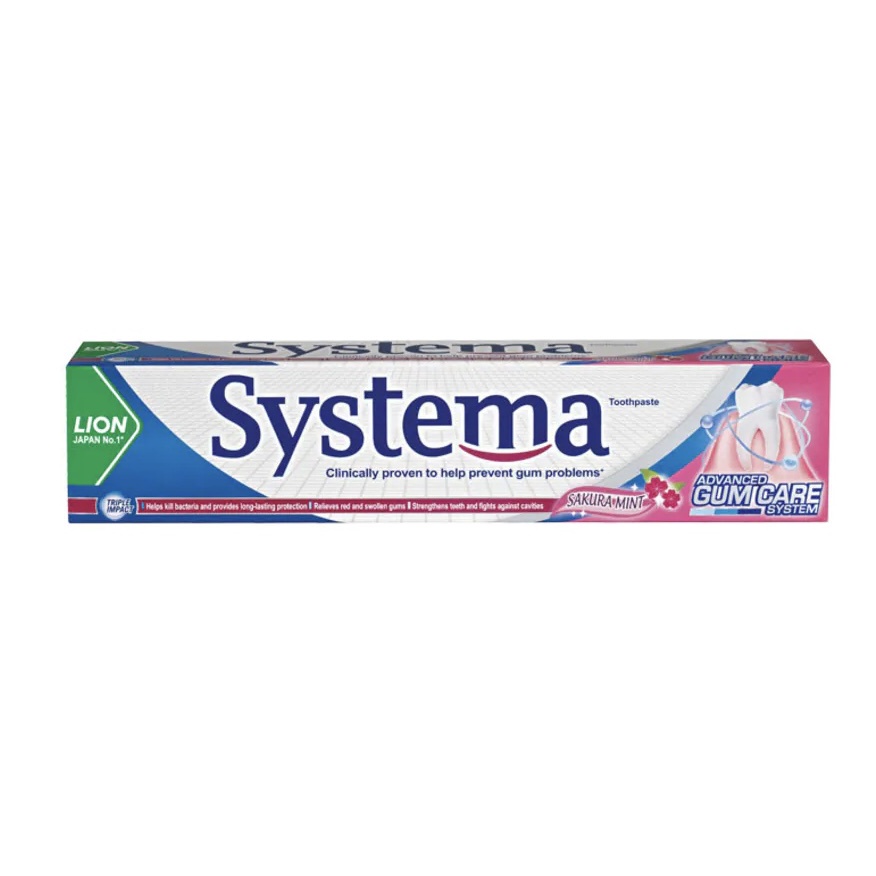 Systema Gum Care Toothpaste Natural Sakura Mint 160gm Shopee Malaysia