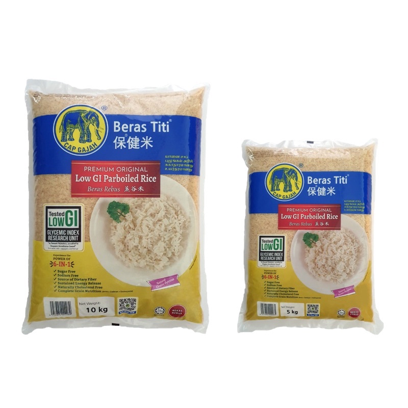 Buy Cap Gajah Titi Beras Rebus 10kg Seetracker Malaysia