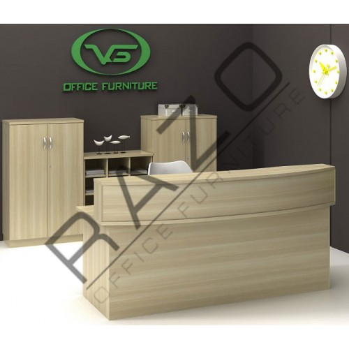 Reception Table Reception Counter Set Exct2100s Shopee Malaysia