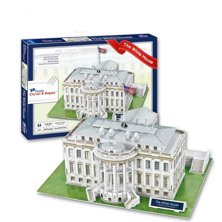 3d puzzle clever and happy