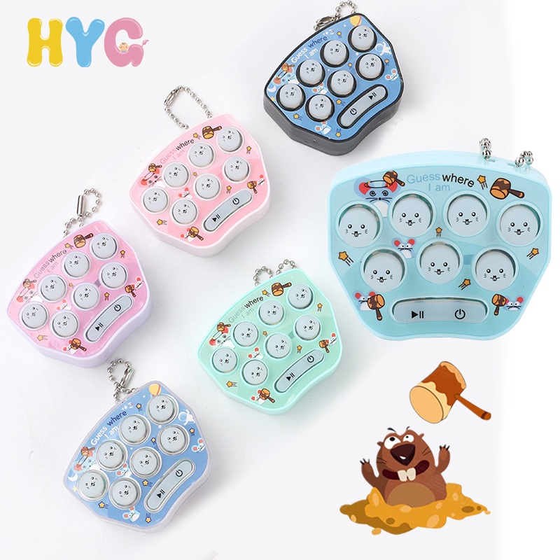 HYG Toys Push Pop It Bubble Fidget Toy Kids Keyboard Popit Pack Foxmind Pops Besar Murah Hexagon Heart Circle Sensory Toys Mini Game Malaysia Dimple Mainan