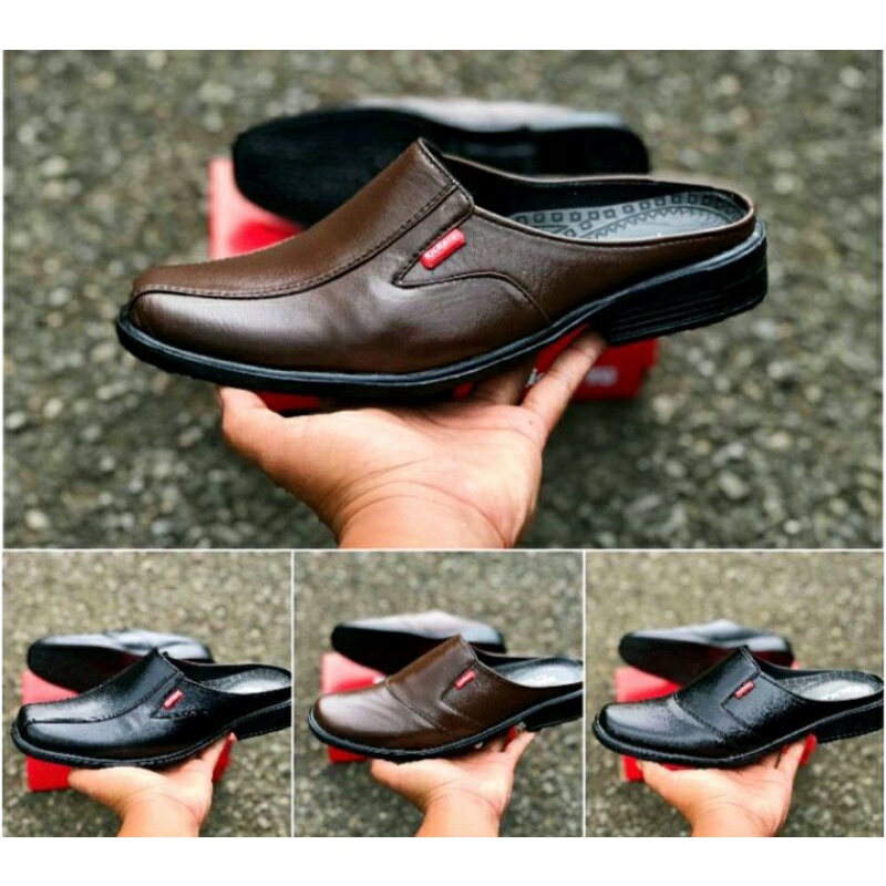 Men's Special Committee Shoes With Genuine Leather Slip On Slippers For Men