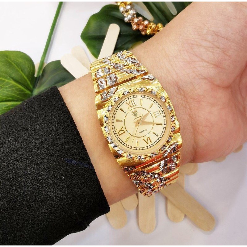 916 Gold Watch Jam Tangan Tali Emas 916 Tulen Shopee Malaysia