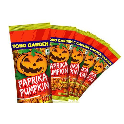 12 Packs Tong garden Paprika Pumpkin Seeds 30g Each (LOCAL READY ...