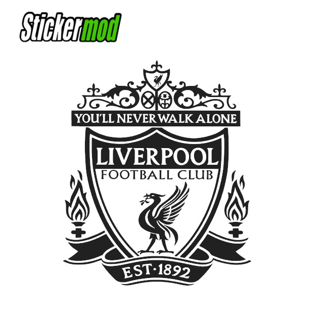 LIVERPOOL FAN FC TEAM logo Die Cut Decal Sticker (No ...