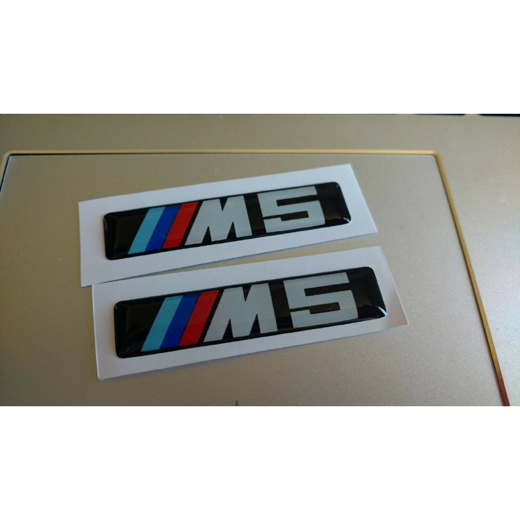 PAIR BMW M5 E60 Wing Fender Grille Emblem Badge Logo Sign 51137898311 ...