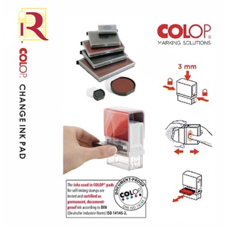 COLOP SELF-INKING CUSTOM MADE P10/P20/P30/P40/P50/P60 I RUBBER STAMP I ...