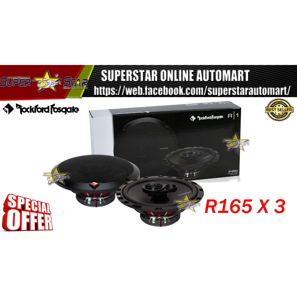 rockford fosgate prime 6.5 speakers