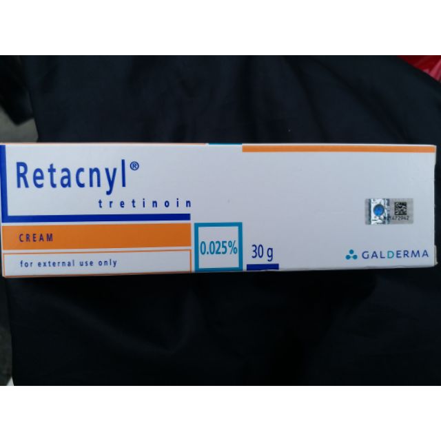 Retacnyl Tretinoin 0 025 Cream Acne Jerawat Shopee Malaysia