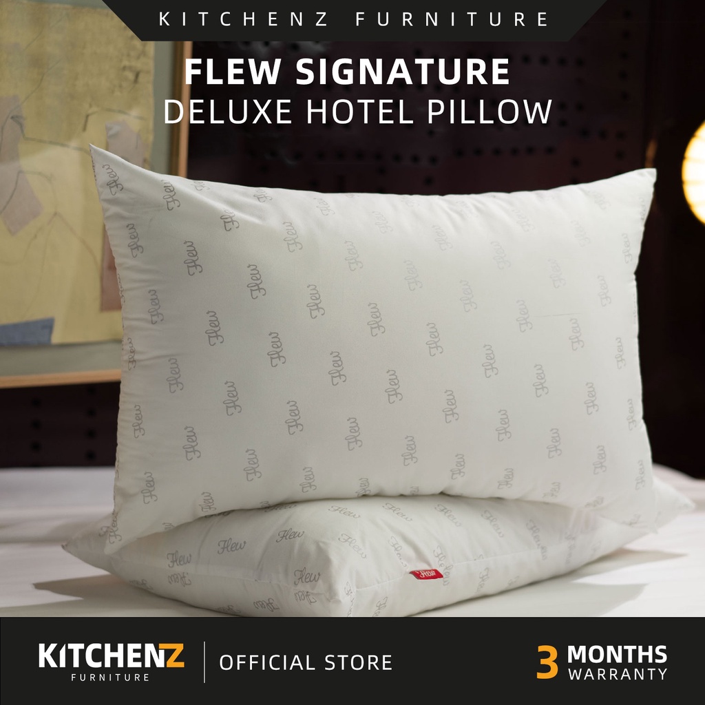 Flew Signature Series Deluxe Hotel Pillow (19" x 29" x 1.2kg