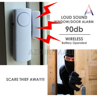 Window Alarm 90db Loud Sound Door Home Safety Security Keselamatan Tingkap Rumah Dapur Kitchen