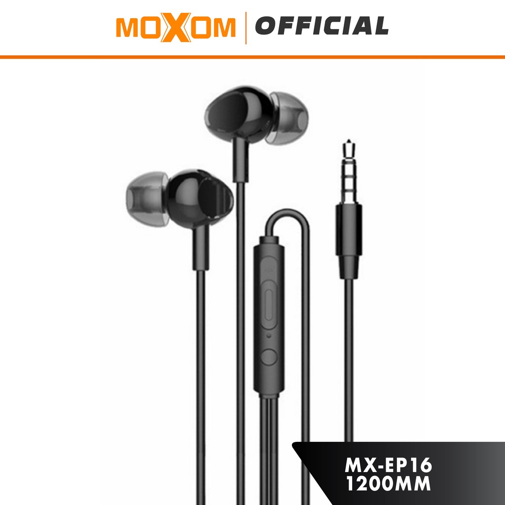 Moxom MX-EP16 3.5mm Fashion Colours HiFi Earphone
