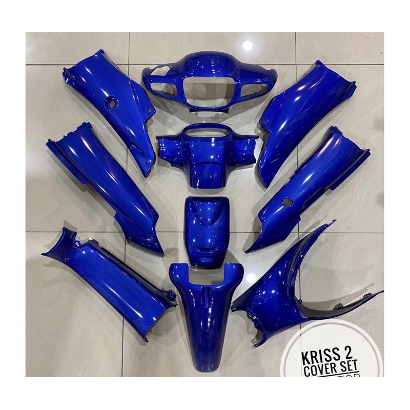 body cover set kriss II/2 (red/black/blue) | Shopee Malaysia