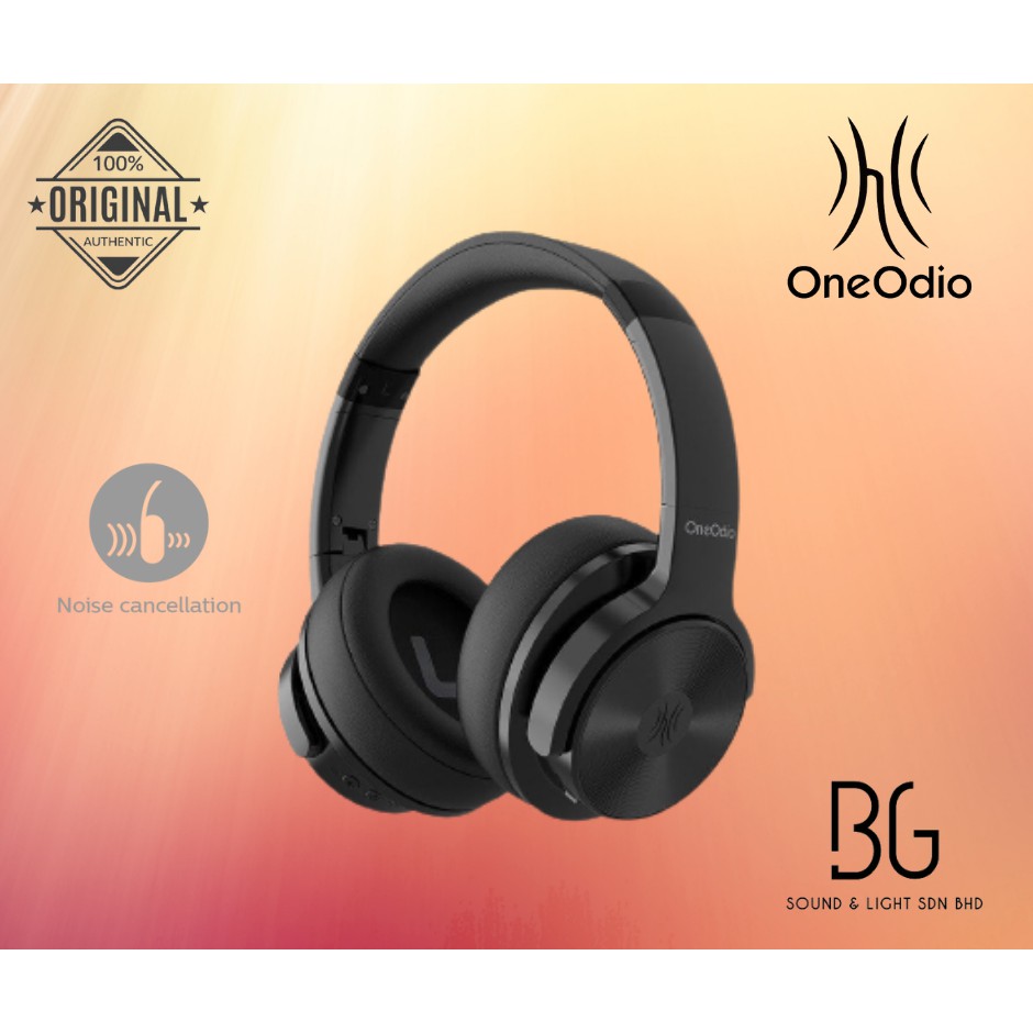 OneOdio A30 Wireless Hybrid Bluetooth Over Ear Headphone with Active Noise Cancelling ANC Headphones