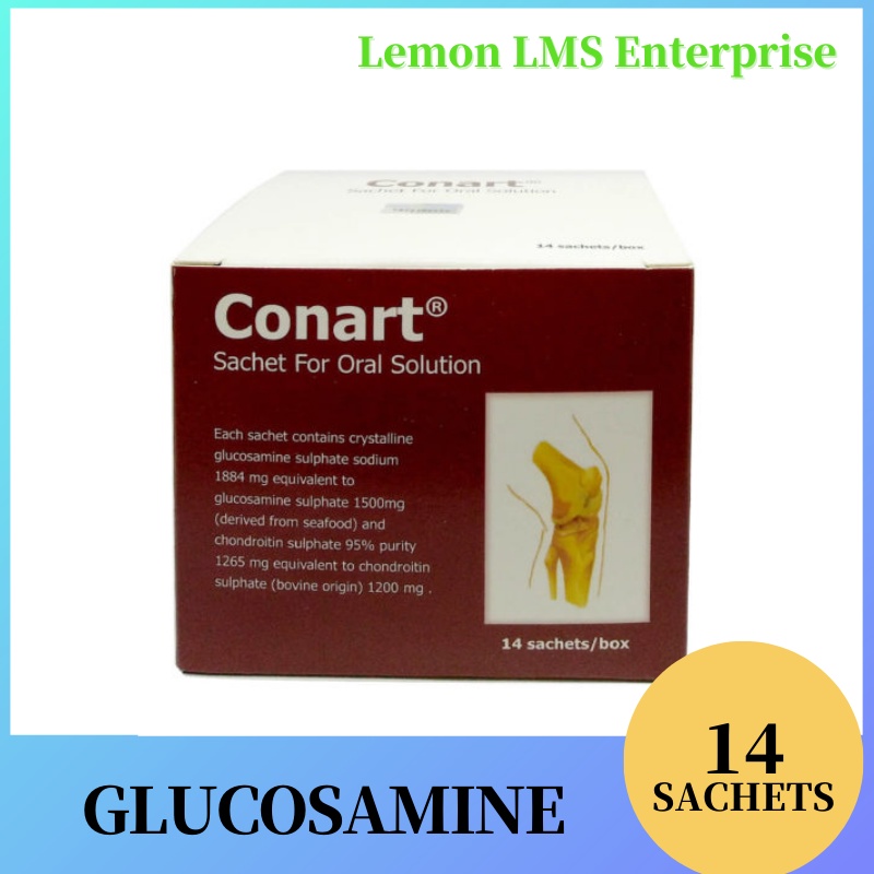 Conart Glucosamine 1500mg 5.6g x 14 sachets exp10/2024 Shopee Malaysia