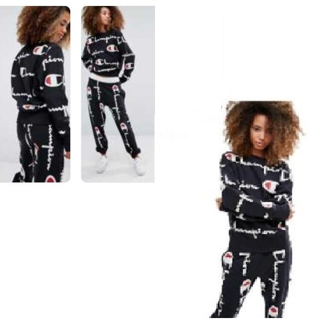 champion two piece sweatsuit