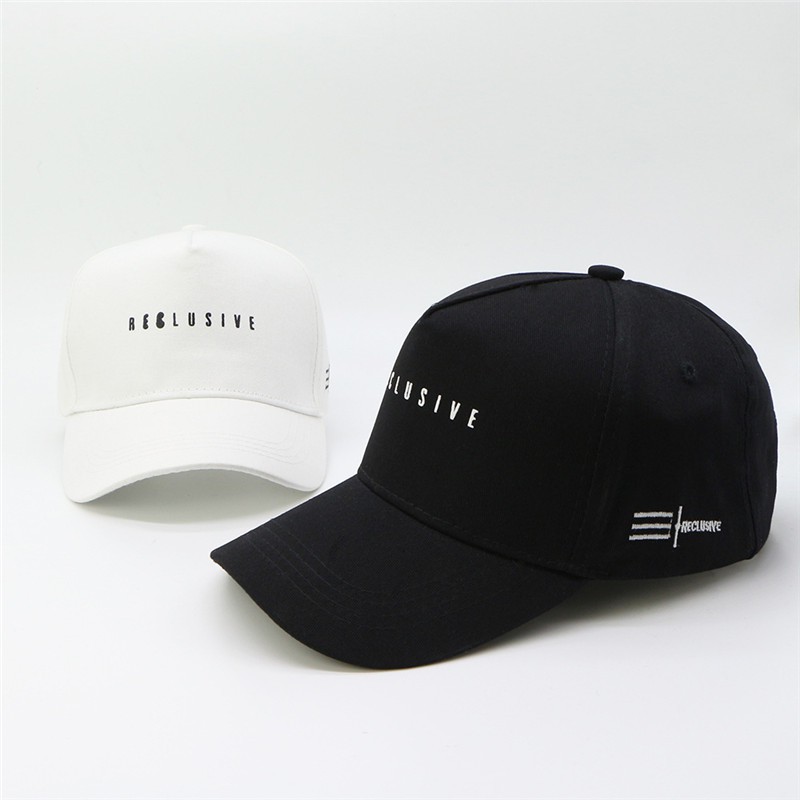 simple black baseball cap