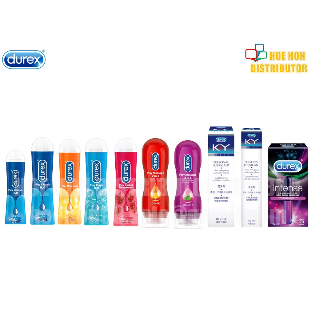 Durex Play Strawberry Tingle Warming Aloe Vera Sensual KY Classic