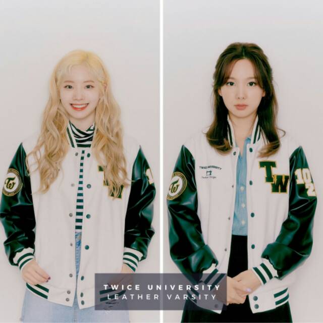 Twice University Twice Varsity Jacket Twice University Varsity Jacket Shopee Malaysia