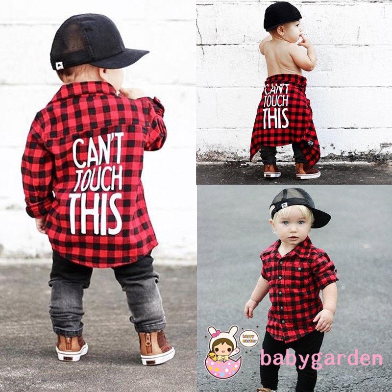 red check shirt for baby boy